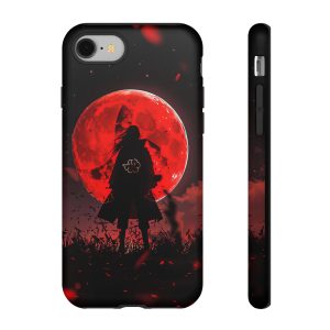 Itachi Red Moon Anime Inspired Tough Phone Cases