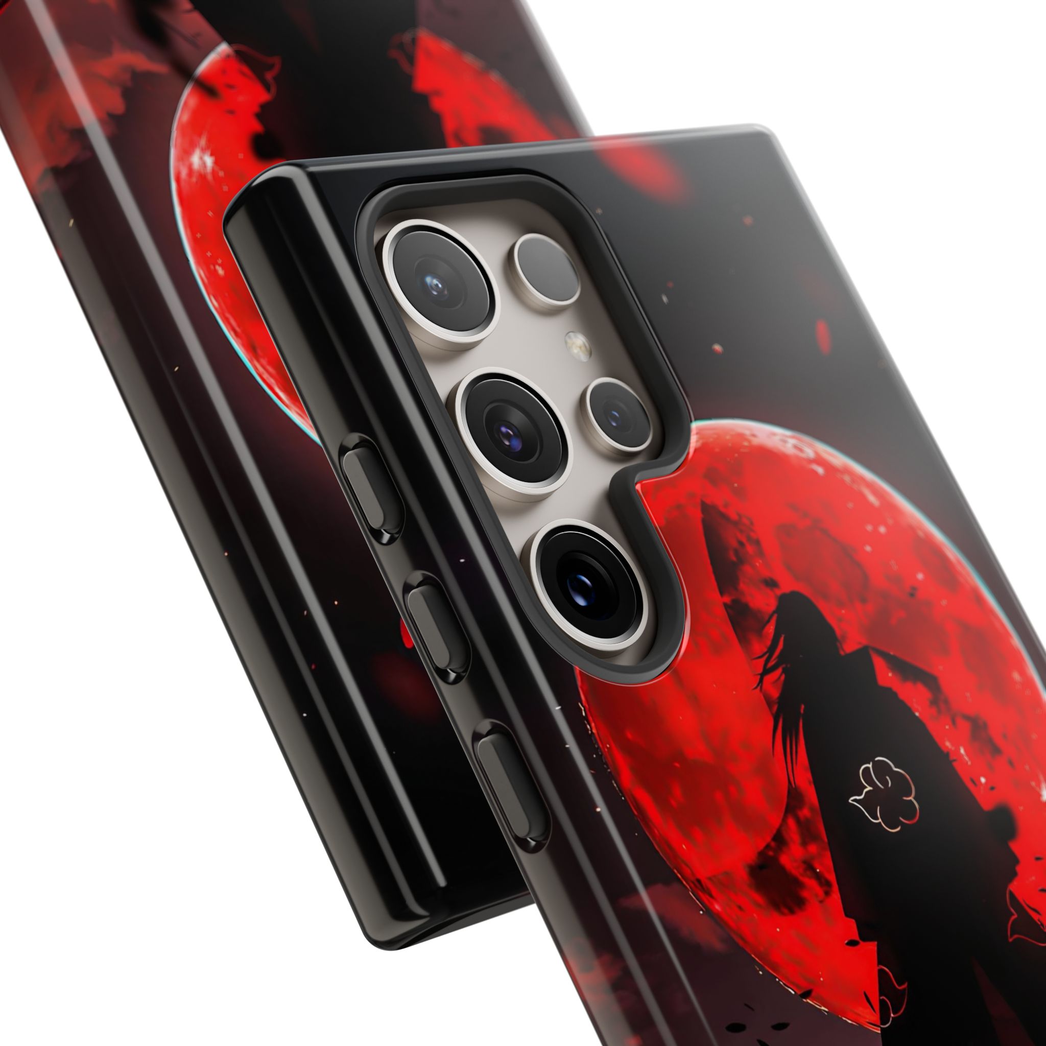Itachi Red Moon Anime Inspired Tough Phone Cases - phone case for all models