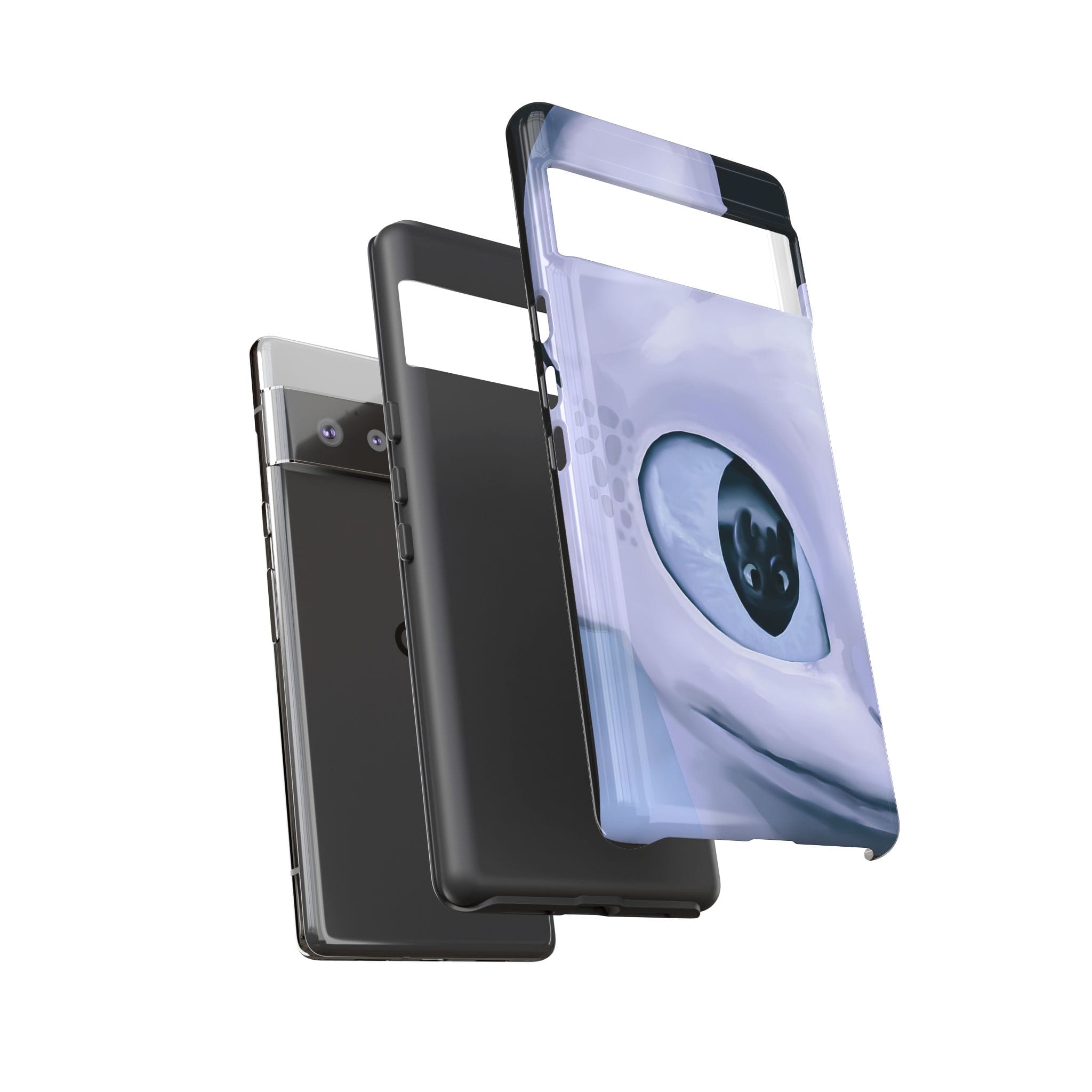 HTTYD: Light Fury in Love Inspired Tough Cases - Valentine's Day Couple Gifts - tough case front view