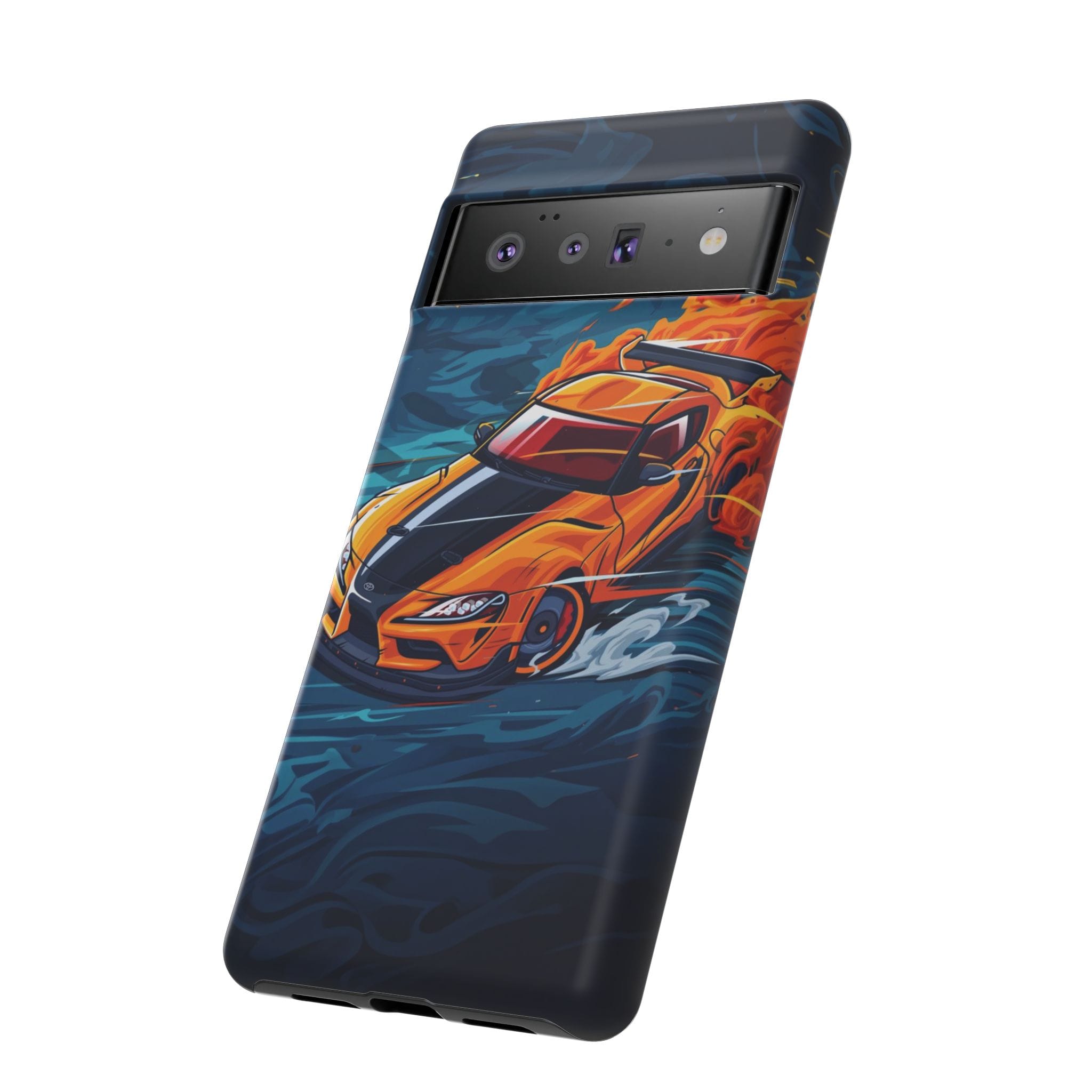 Car Lover Supra Inspired Tough Cases - case back design view