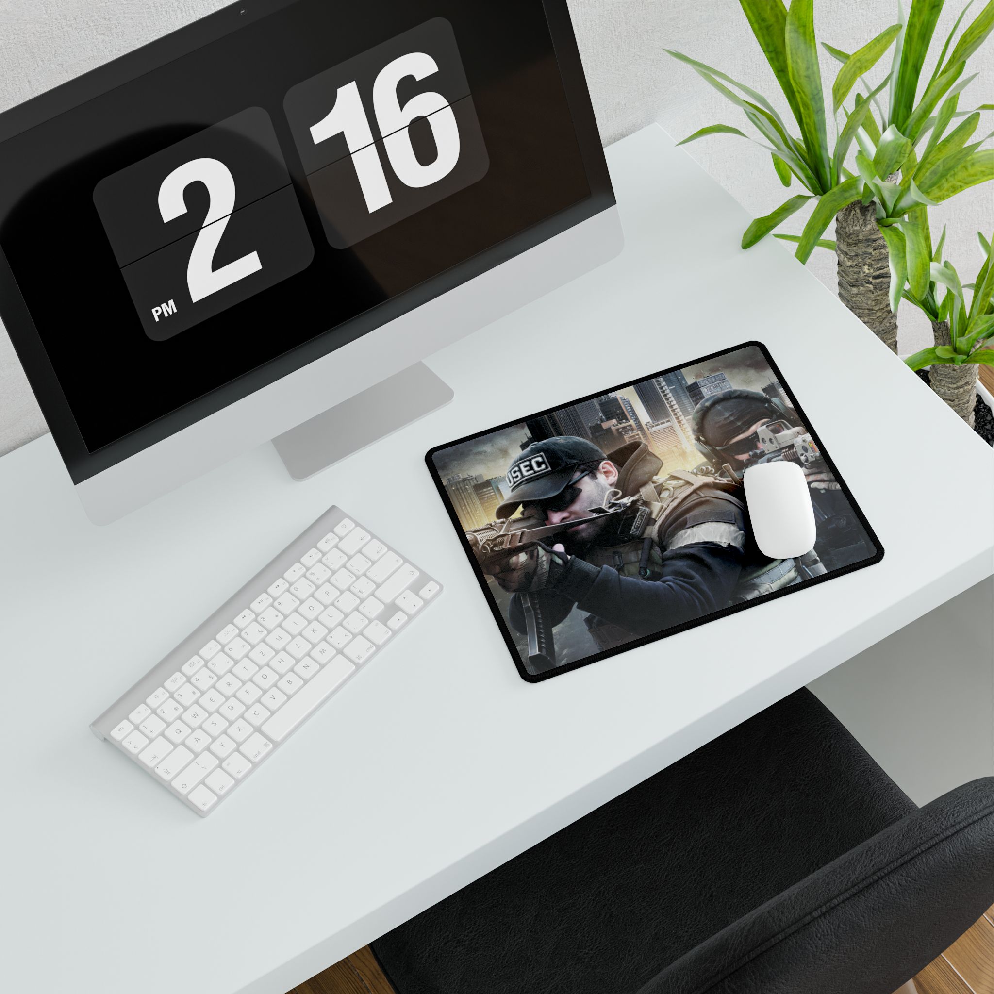 Escape From Tarkov Inspired Desk Mat | Gaming Mouse Pad | Perfect Desk Accessory - tough case front view