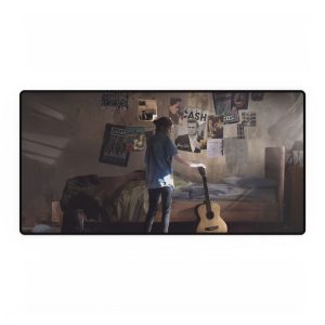 TLoU Ellie Guitar Inspired Desk Mat | Gaming Mouse Pad | Perfect Desk Accessory