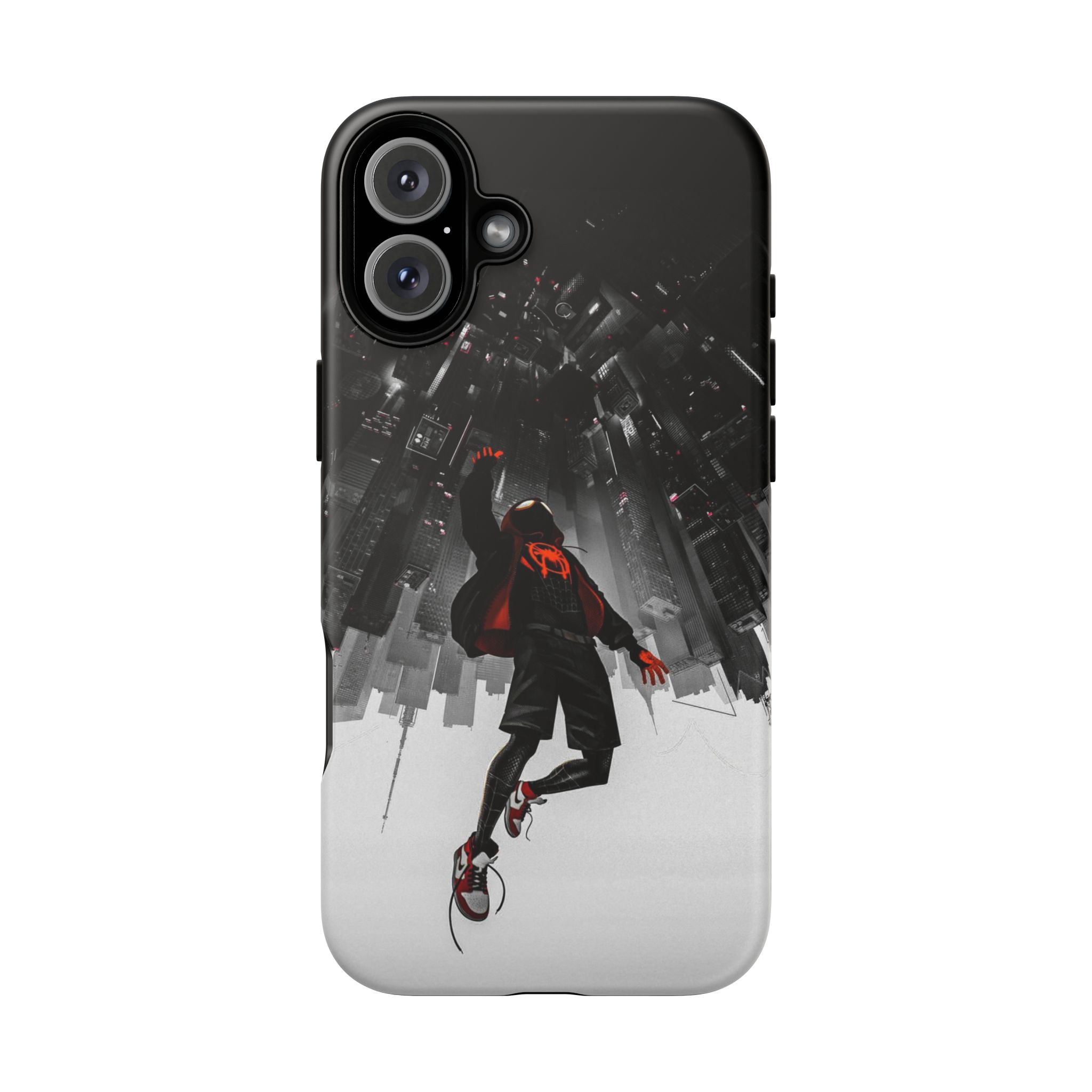 Mile Morale Spider Inspired Tough Cases - protective case mockup