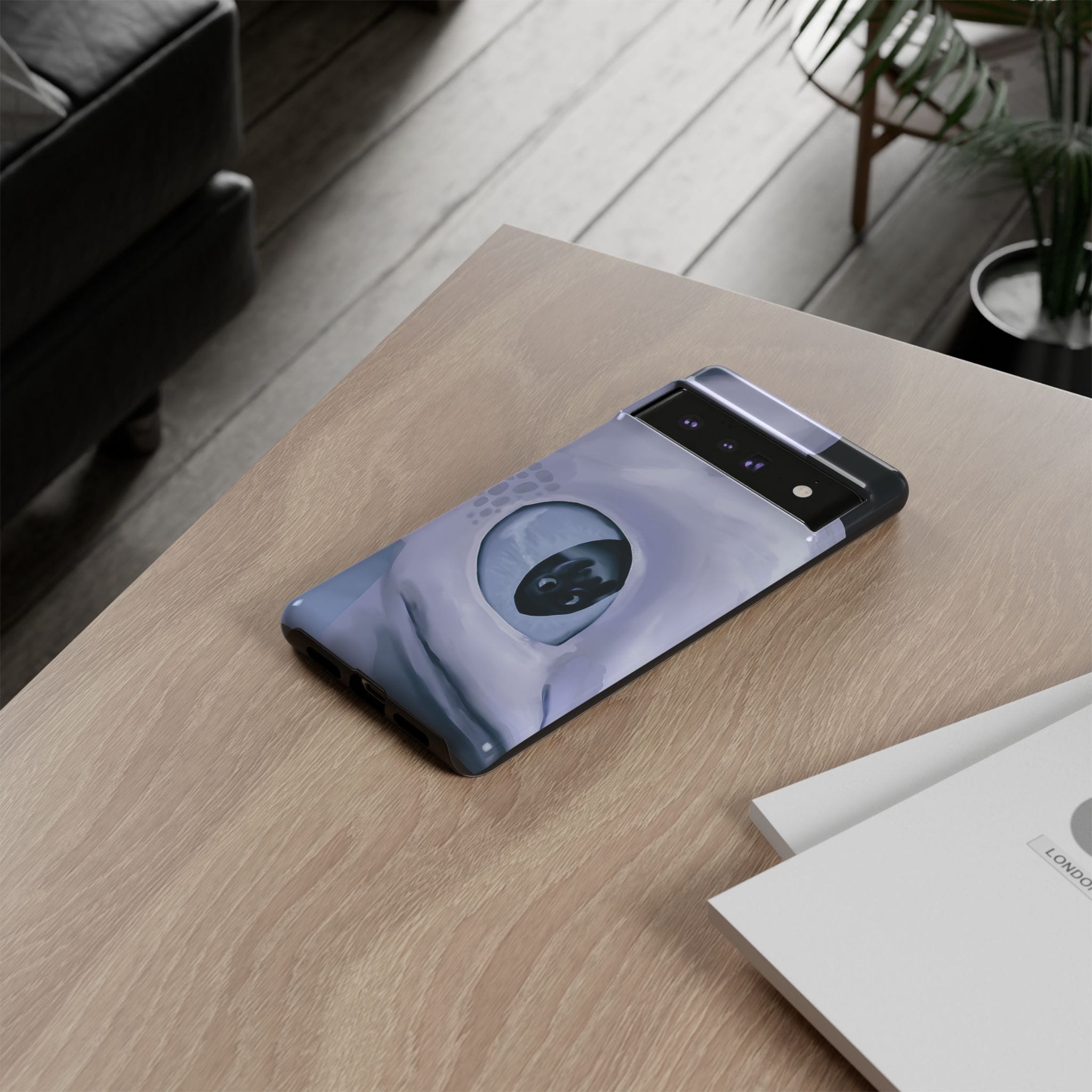 HTTYD: Light Fury in Love Inspired Tough Cases - Valentine's Day Couple Gifts - slim fit case mockup