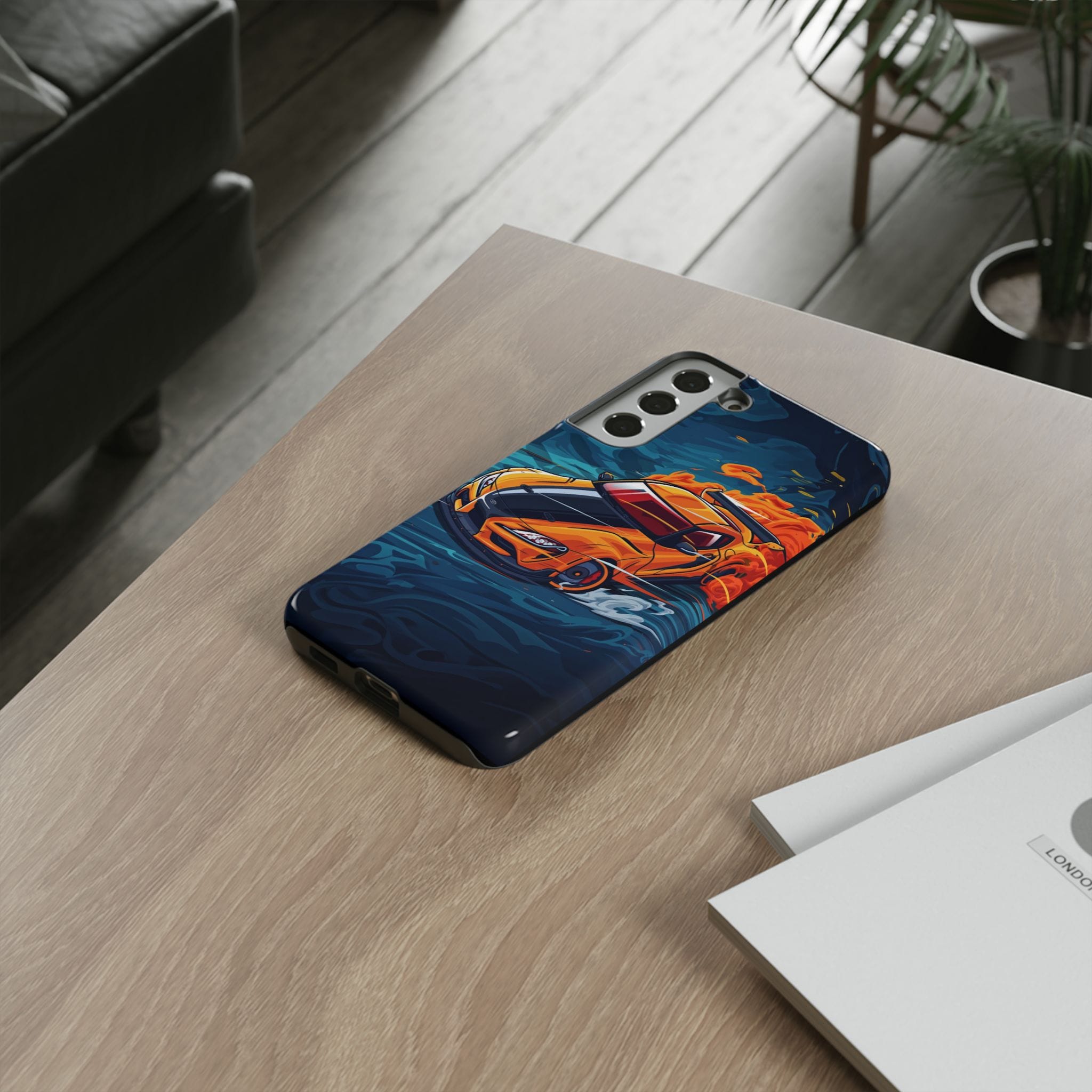 Car Lover Supra Inspired Tough Cases - graphic design phone case