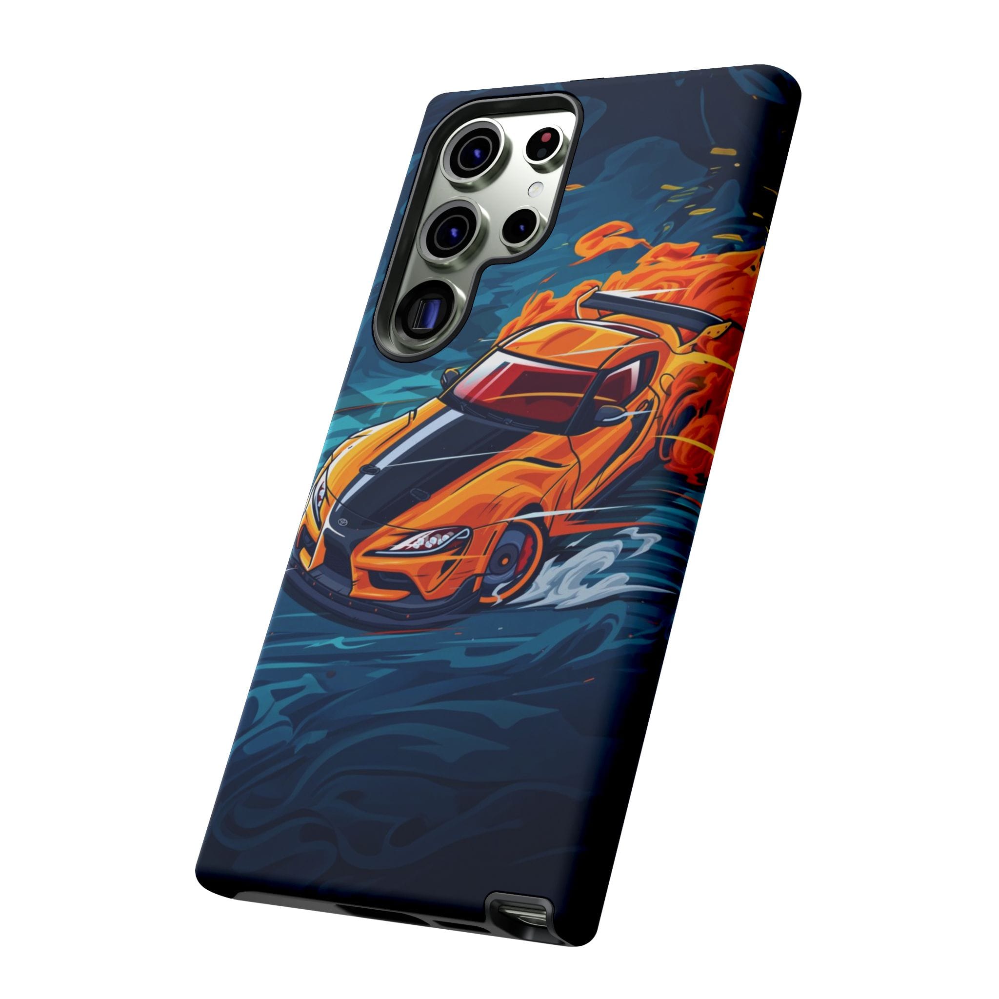 Car Lover Supra Inspired Tough Cases - graphic design phone case
