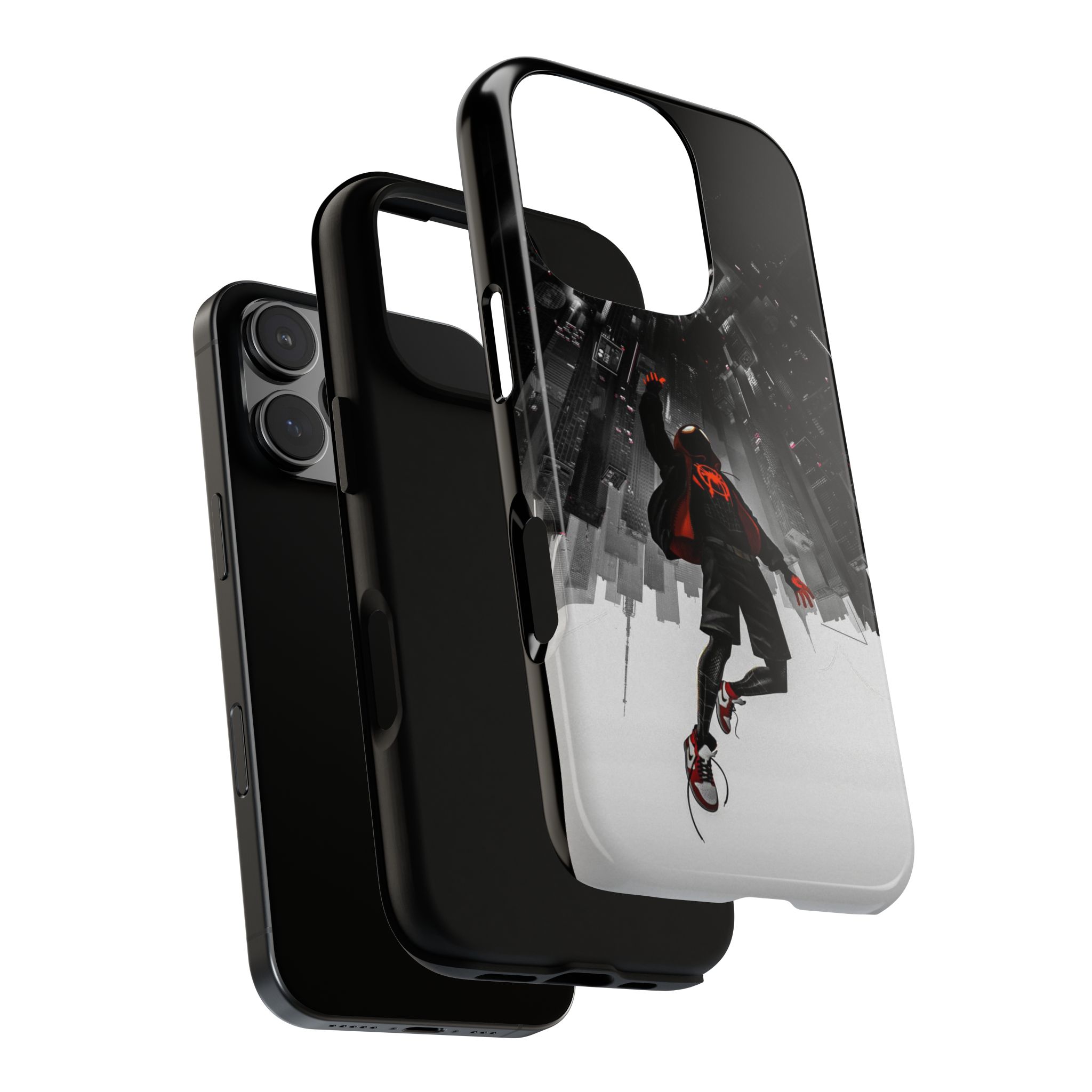 Mile Morale Spider Inspired Tough Cases - impact resistant case