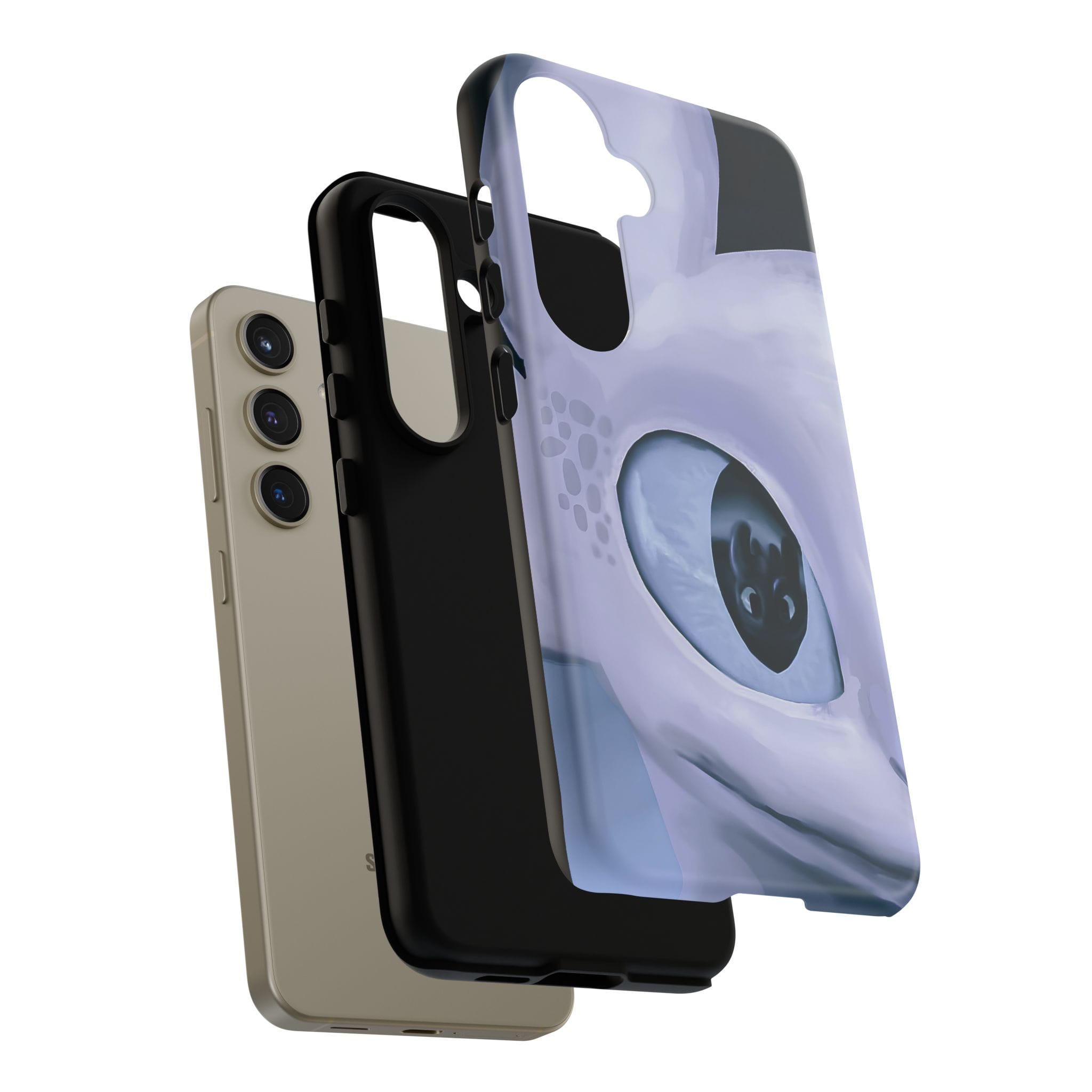 HTTYD: Light Fury in Love Inspired Tough Cases - Valentine's Day Couple Gifts - phone protection case